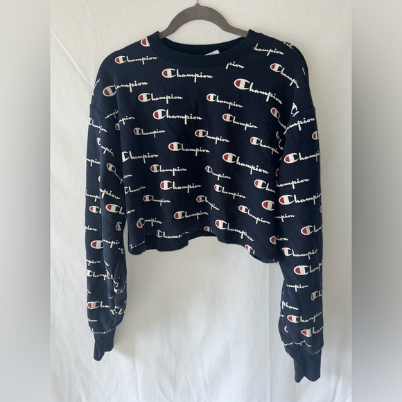 Champion reverse weave crop top sweatshirt | size XL - Picture 1 of 4